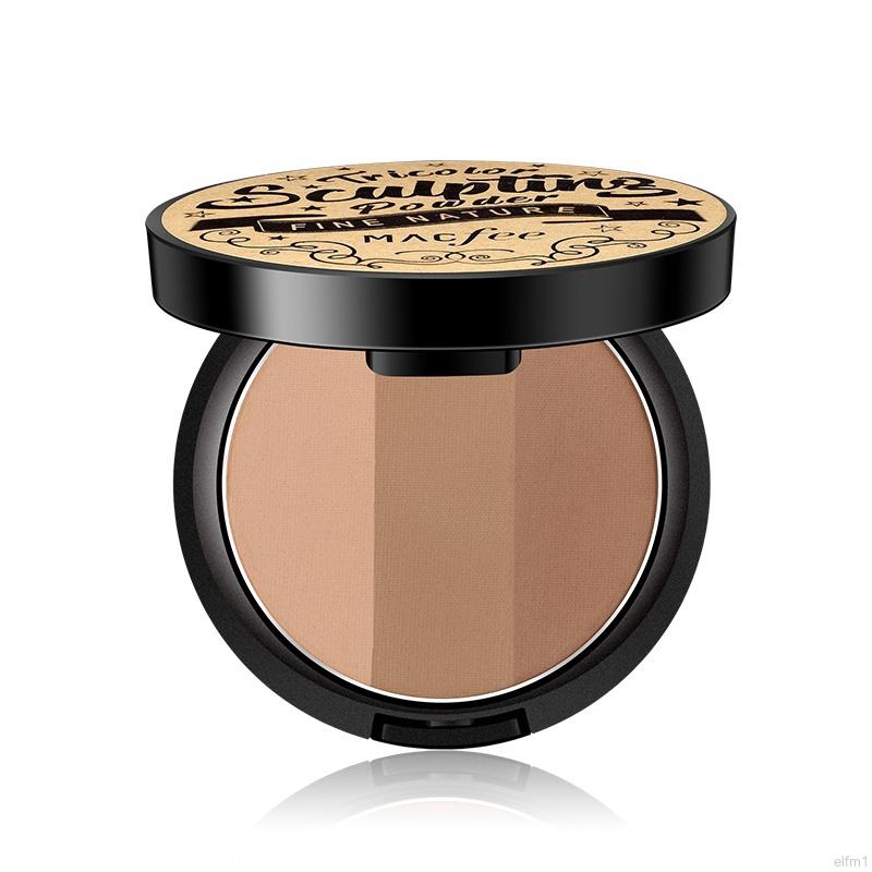 (Hàng Mới Về) Bảng Phấn Tạo Khối 3 Màu Trang Điểm Mặt Chữ V | BigBuy360 - bigbuy360.vn