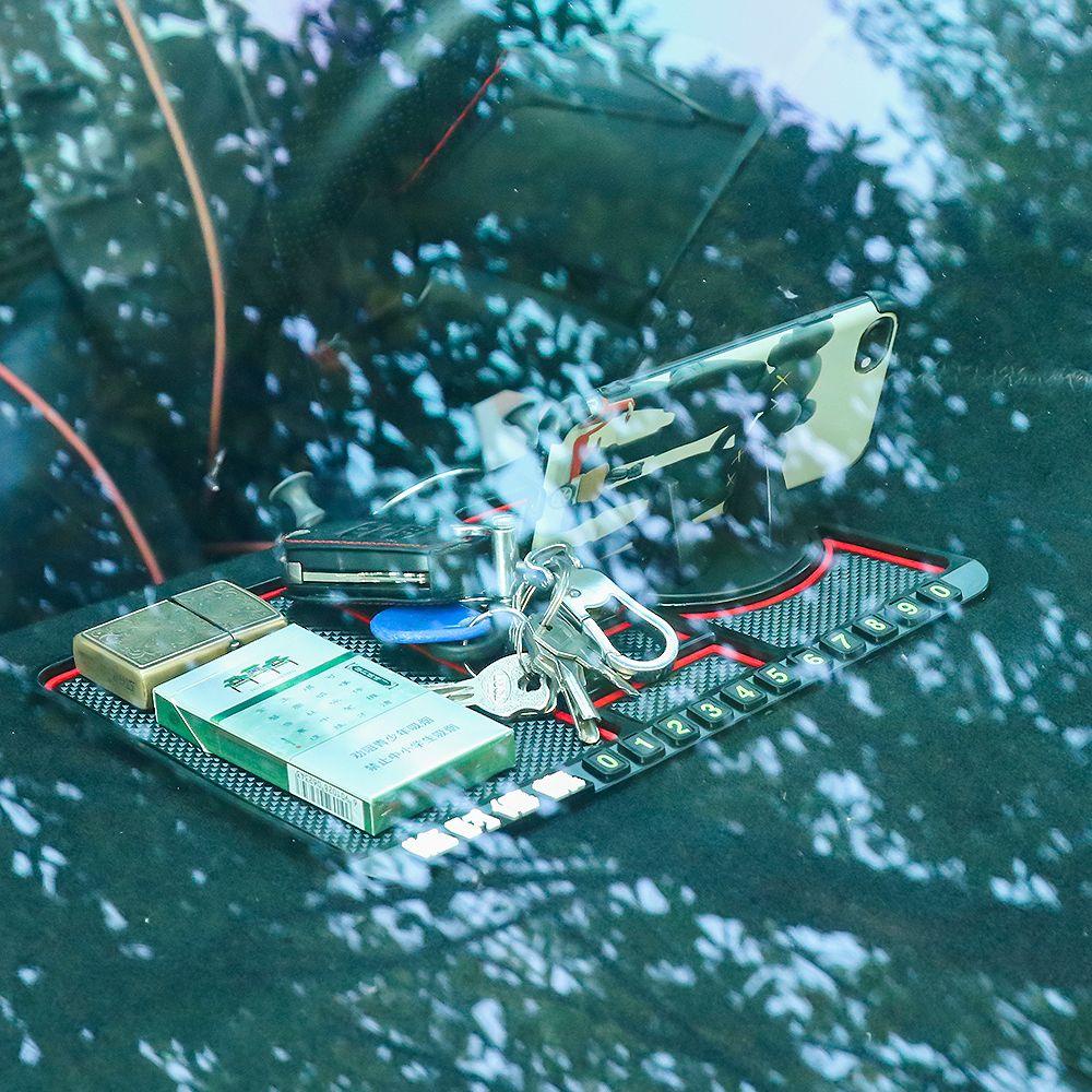 WTTLE Giá Đỡ Điện Thoại / Thẻ / Tiền Xu Bằng PVC Chống Trượt Có Thể Giặt Sạch