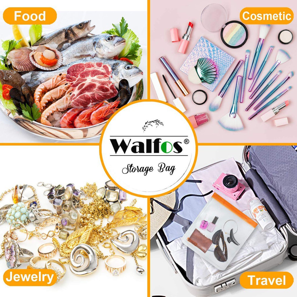 Túi lưu trữ tái sử dụng của Walfos chống rò rỉ và có thể phân hủy sinh học