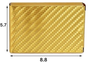 Bộ bài mạ vàng 24k