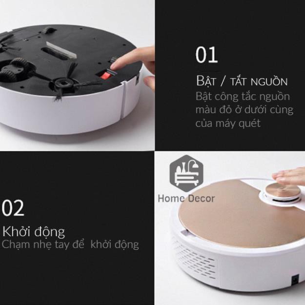 Máy hút bụi robot lau nhà hút bụi thông minh ES300 ULTRA CLEAN thế hệ mới điều khiển qua app điện thoại