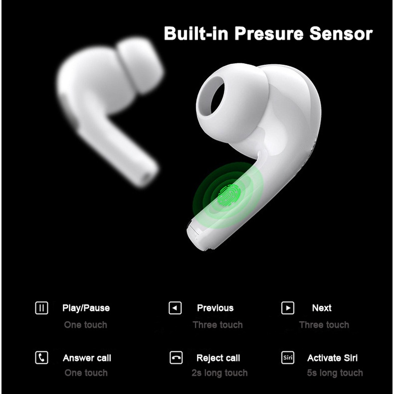 Tai Nghe bluetooth TWS Không Dây Chất Lượng Cao Tỉ Lệ 1: 1