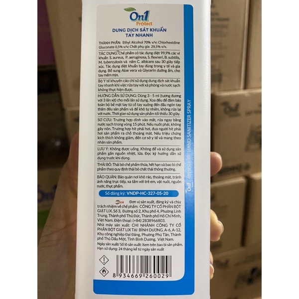 Dung  dịch    xác    khuẩn    nhanh   dùng   trong   y    tế      500ml