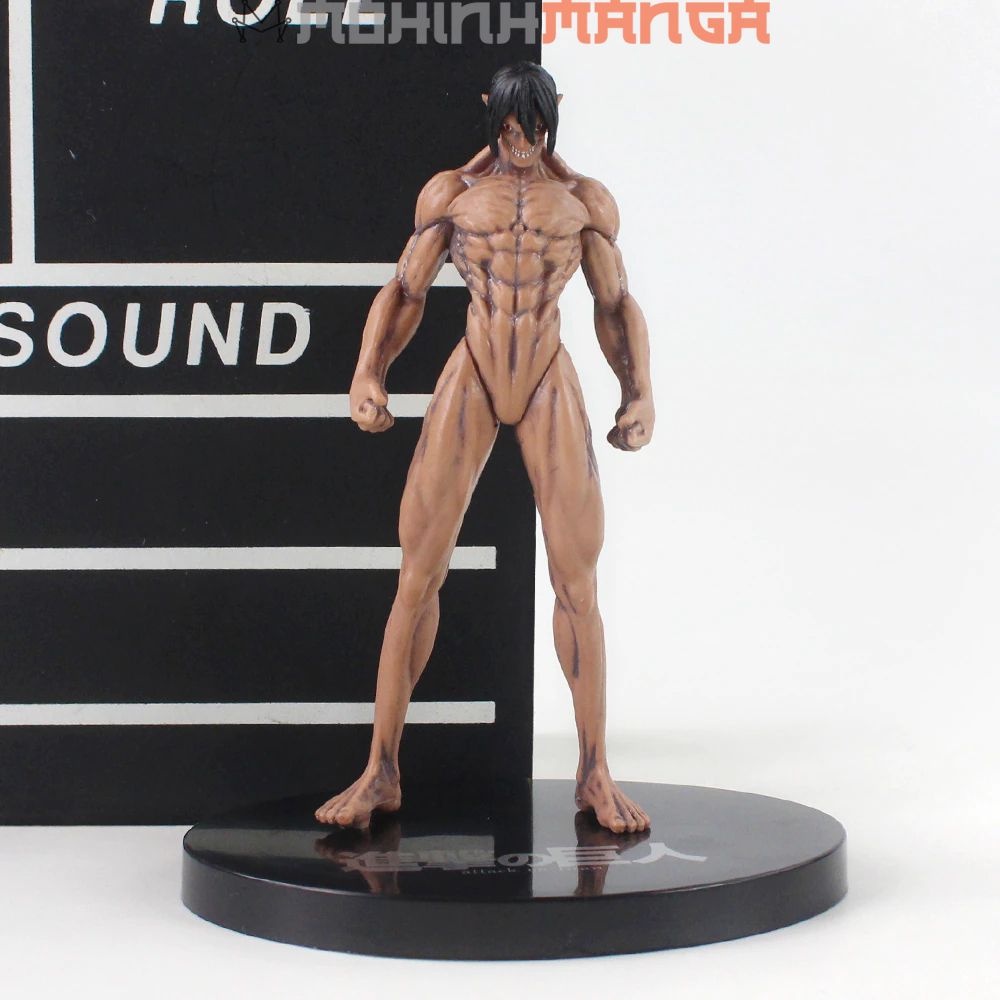 Mô hình Attack on titan khổng lồ Colossal, titan búa chiến, Titan tiến công Eren, titan thiết giáp Reiner, titan hình nữ