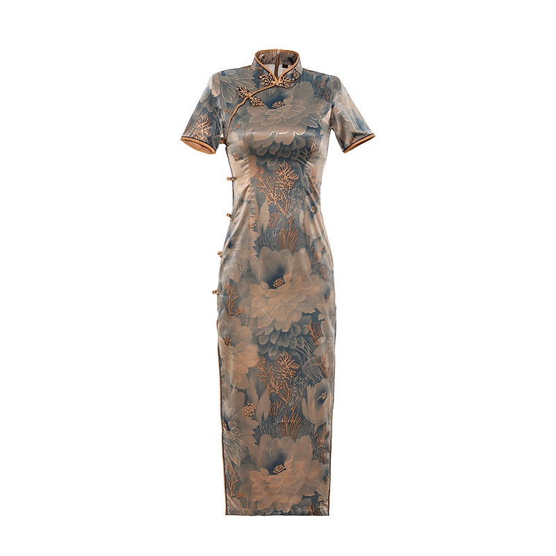 Đầm Sườn Xám Cách Tân Phong Cách Trung Hoa Mới Cho Nữ