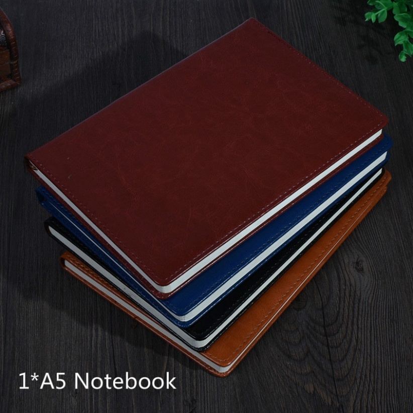 1pc Vintage Simple Thicken Business Notebook Writing Pads for Student School Office Stationery Supplies