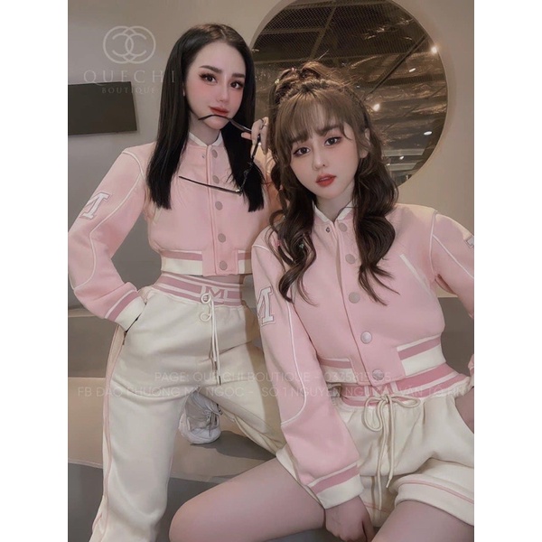 Set áo bomber + quần short