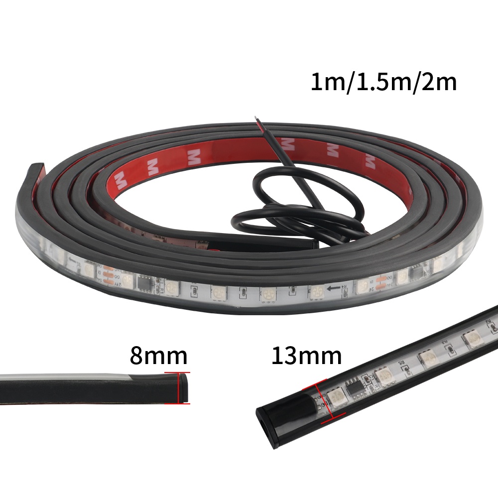 Dây Đèn LED Cảnh Báo 24V Nhiều Màu Trang Trí Xe Hơi Xe Tải