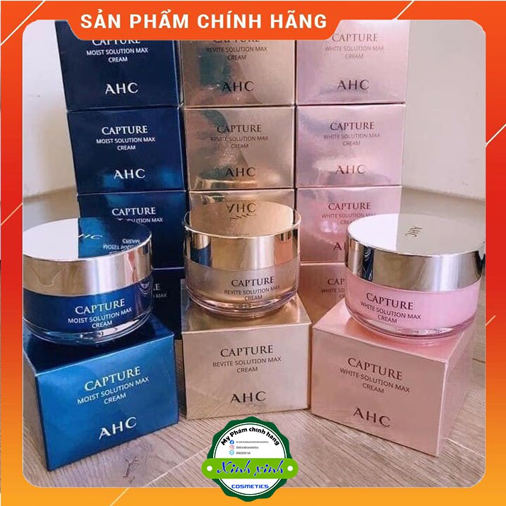 Kem Dưỡng Da AHC Capture Solution Max Cream 50mL