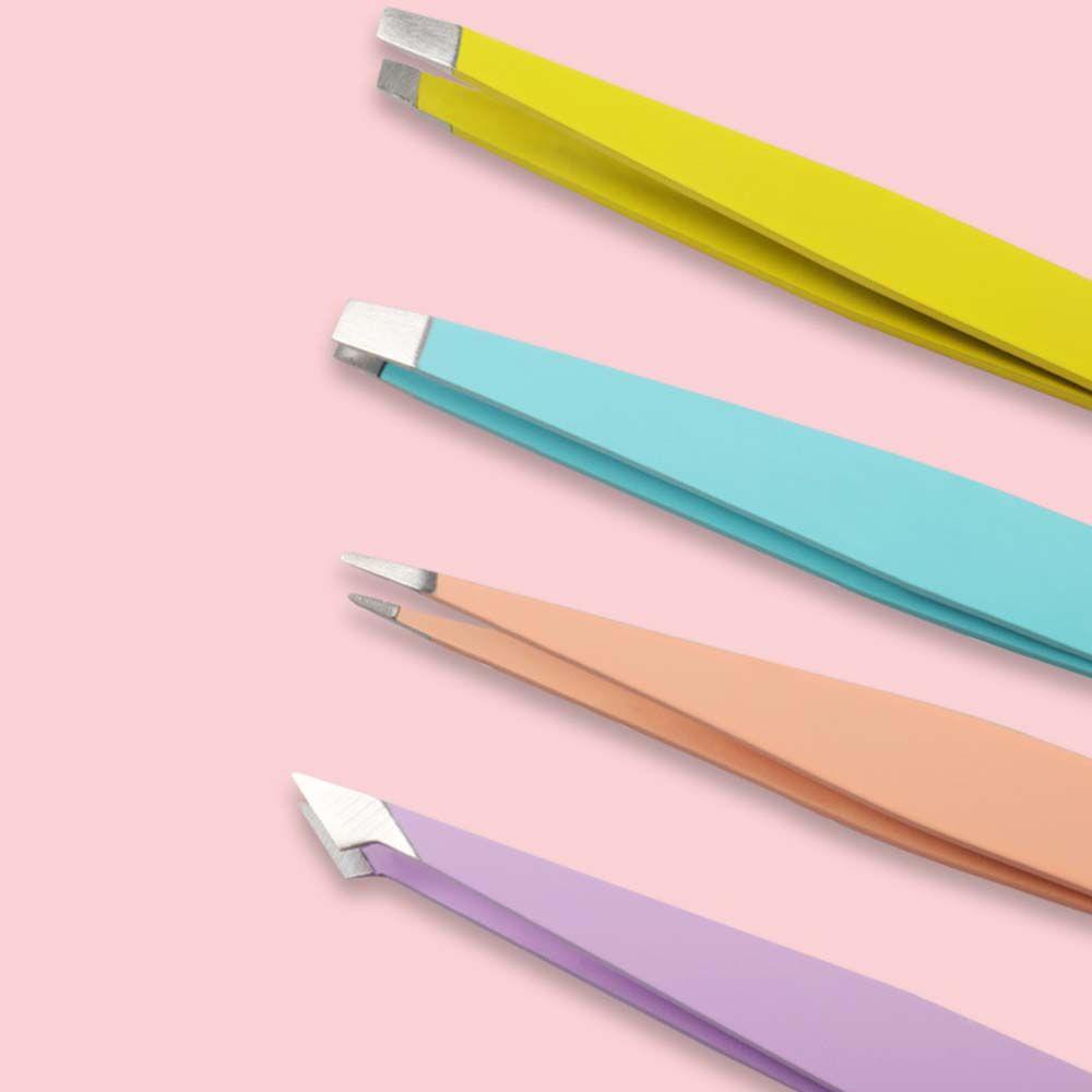 Bộ Nhíp Tỉa Lông Mày Chuyên Nghiệp Kèm Túi Da Đựng Tiện Lợi