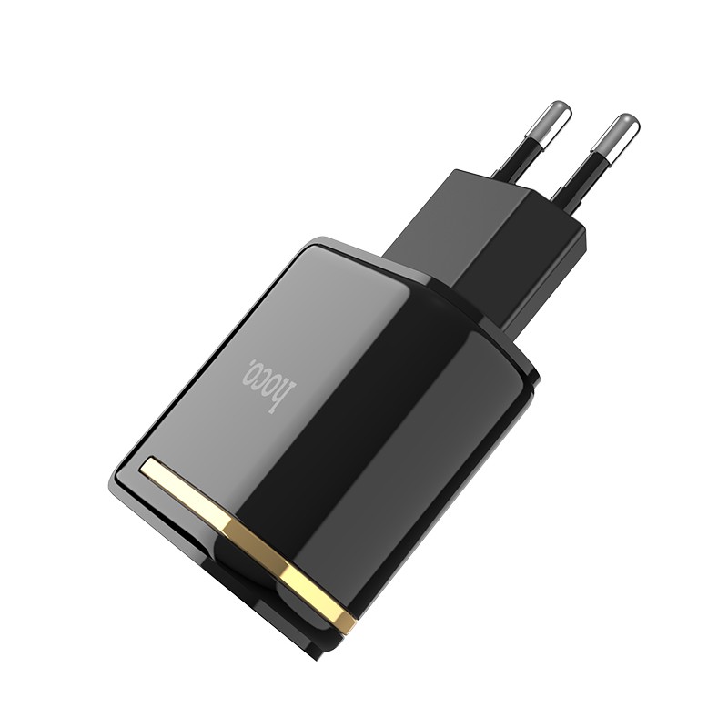 CỦ SẠC HOCO C39 / C39A (MẪU MỚI 2018) MAX 5V-2.4A (12W) ✓ 2 CỔNG USB ✓ LED HIỂN THỊ DÒNG ĐIỆN✓ IC ỔN ĐỊNH ĐIỆN ÁP