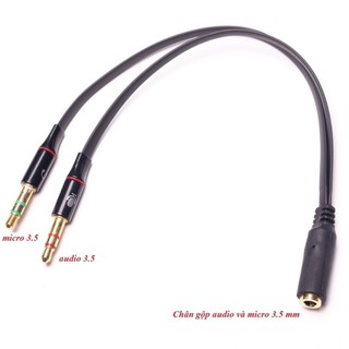 CHÂN GỘP CỔNG MICRO VÀ AUDIO 3.5mm
