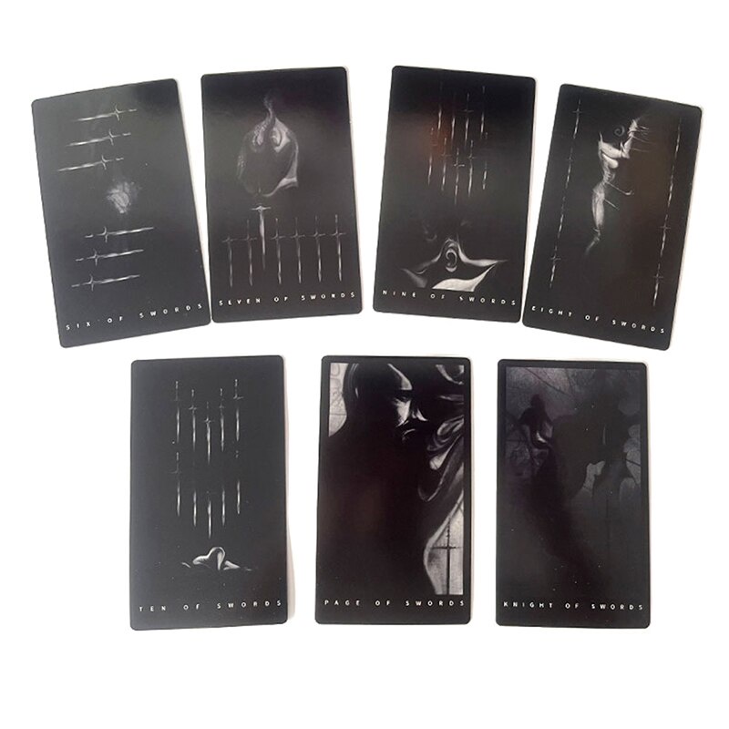 Bộ Bài The Black Tarot Nifoki E4