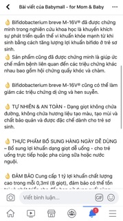 Optibac Hồng dạng giọt Drops