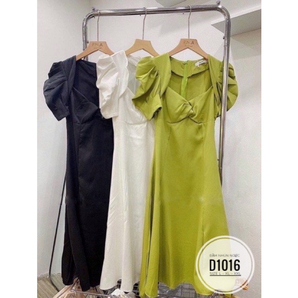 Bigsize Đầm nhún ngực D1016