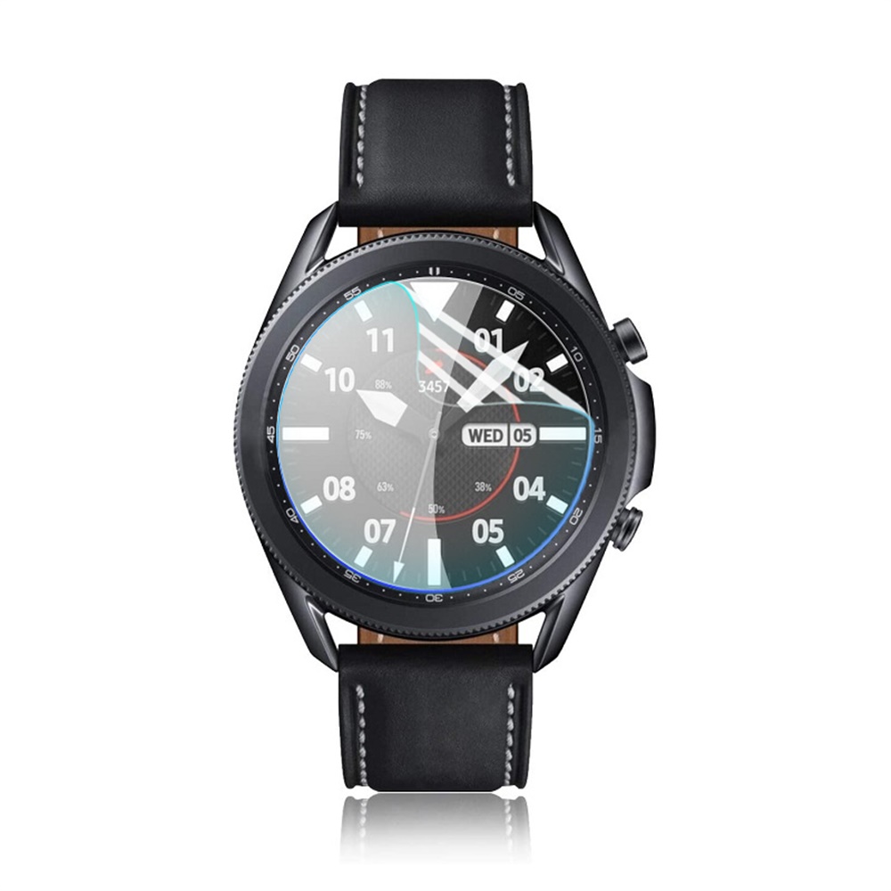 Kính Cường Lực 9h / Miếng Dán Bảo Vệ Màn Hình Đồng Hồ Samsung Galaxy Watch 3 45mm 41mm