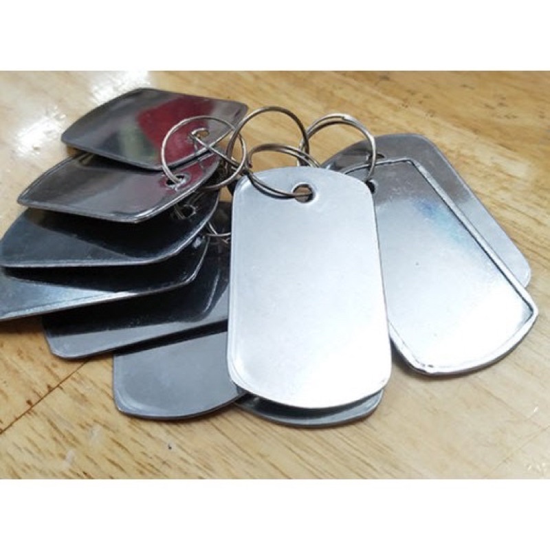 Thẻ Bài Cạo Gió Inox