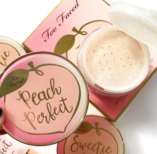 Phấn phủ bột Too Faced Peach Perfect Mattifying Setting Powder