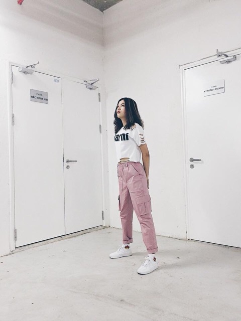 Quần hộp box pants túi hộp