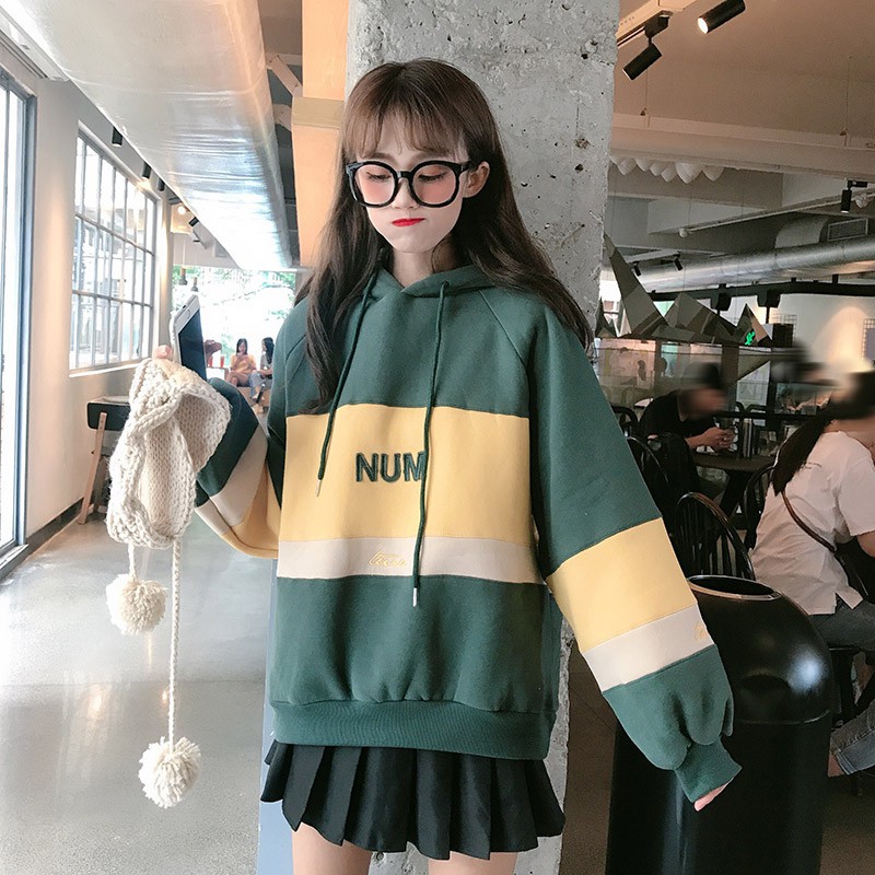 Áo hoodie unisex thời trang nam nữ ulzzang form rộng phong cách Hàn Quốc | BigBuy360 - bigbuy360.vn