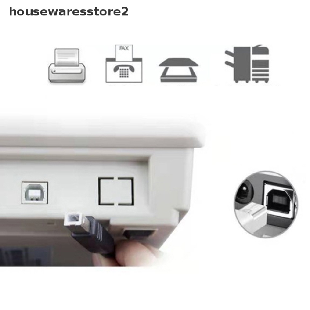 Dây Cáp USB 2.0 Loại A Male Sang Type B Male Cho Máy In