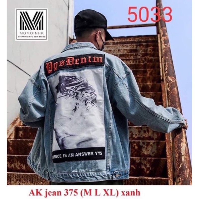 áo khoác bò unisex nam nữ mặc đều đẹp