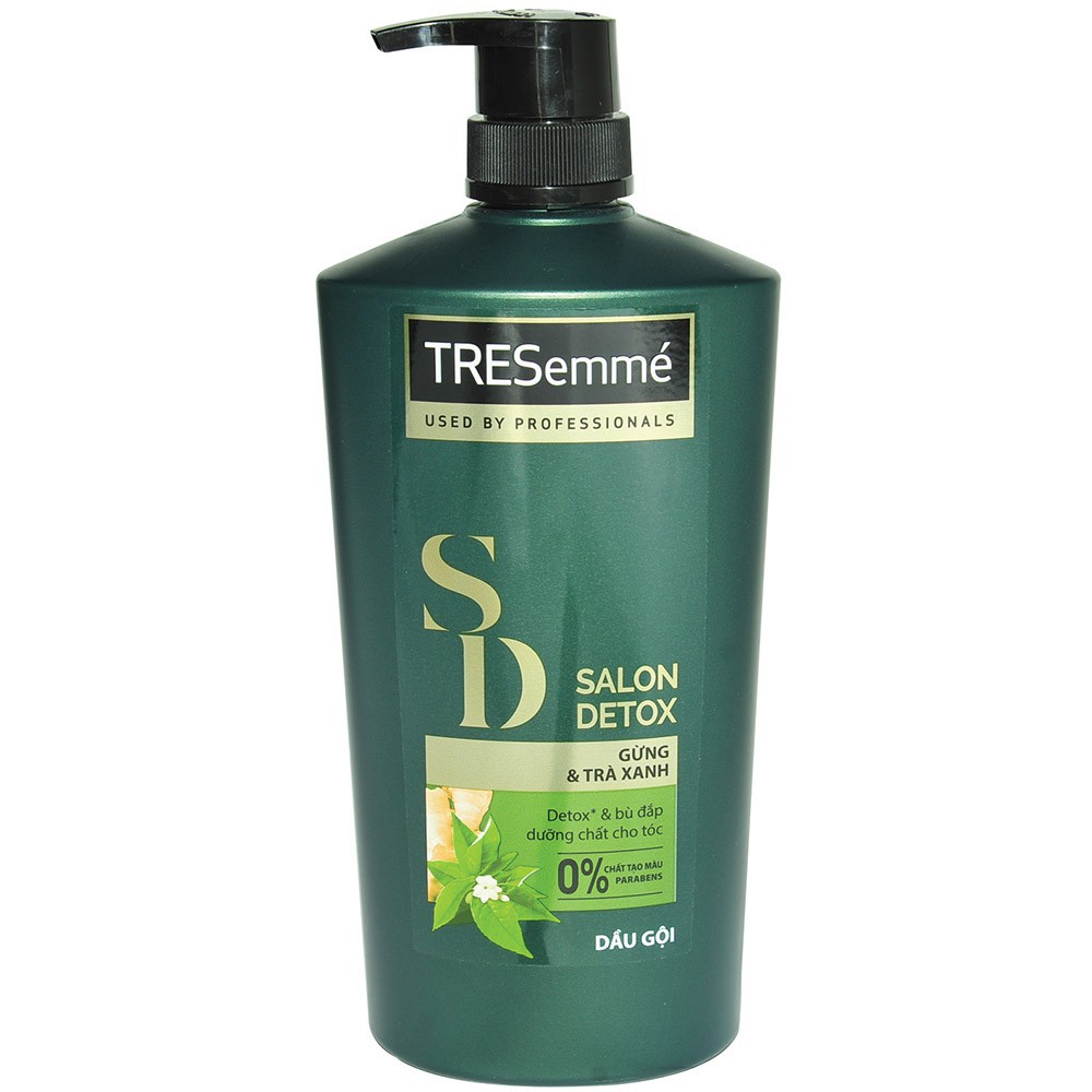 COMBO dầu gội, xả Tresemme Salon Detox 650ml (hàng công ty)