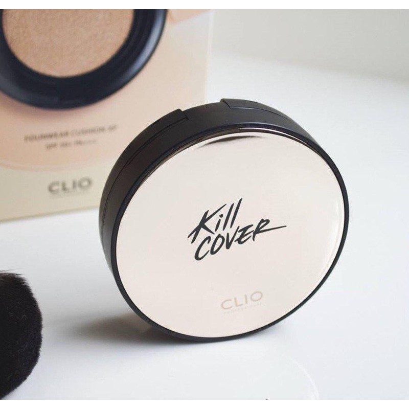 phấn nước Cushion kill cover Clio kèm lõi thay thế