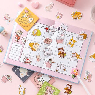 Set 45 hình dán sticker decal trang trí