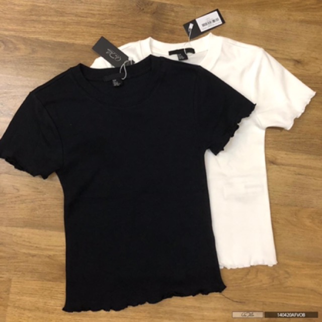 Áo thun bo gân 4c AG100