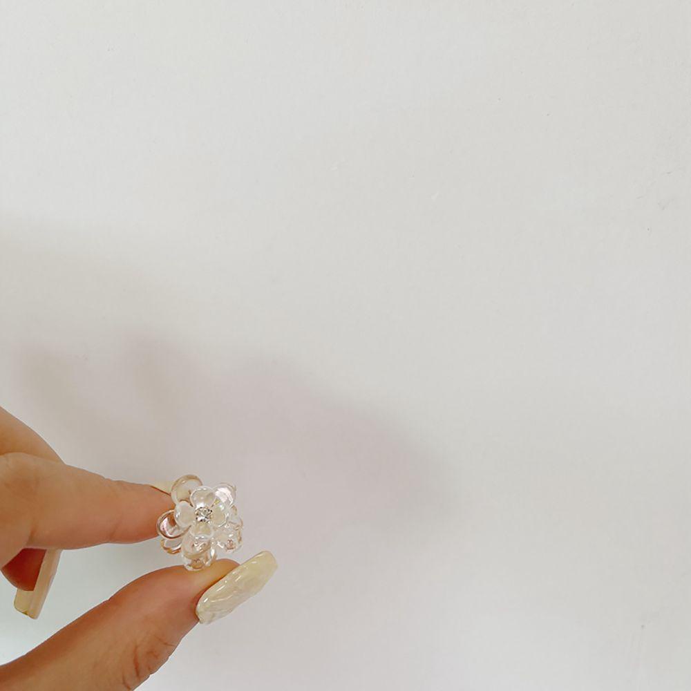 Kẹp Tóc Móng Vuốt Hình Hoa Nhỏ Dễ Thương Làm Quà Tặng Cho Bạn Gái|Kẹp Tóc Đính Đá Lấp Lánh Thời Trang