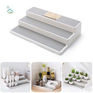 Kệ 3 tầng đựng lọ gia vị/ mỹ phẩm cho nhà bếp