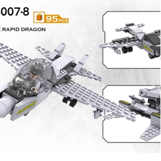 Lego COGO lắp ghép tàu sân bay L13007 (tách lẻ)