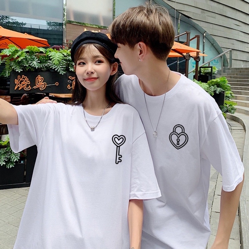 Áo phông cặp, áo đôi nam nữ in chữ supreme không bông tróc-BEE