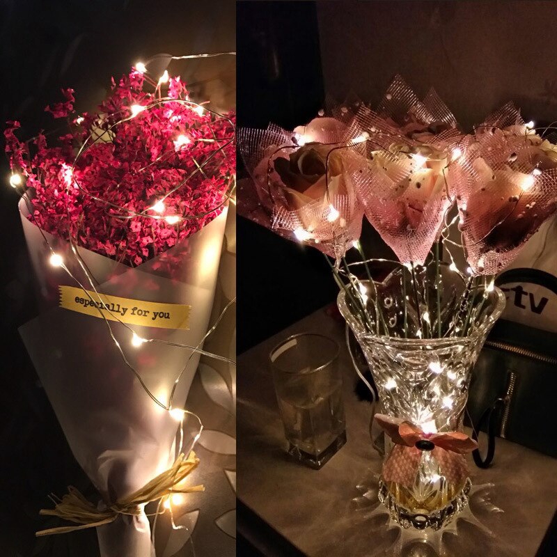 Dây Đèn Led Dài 1m 2m 3m Trang Trí Đa Năng Tiện Dụng