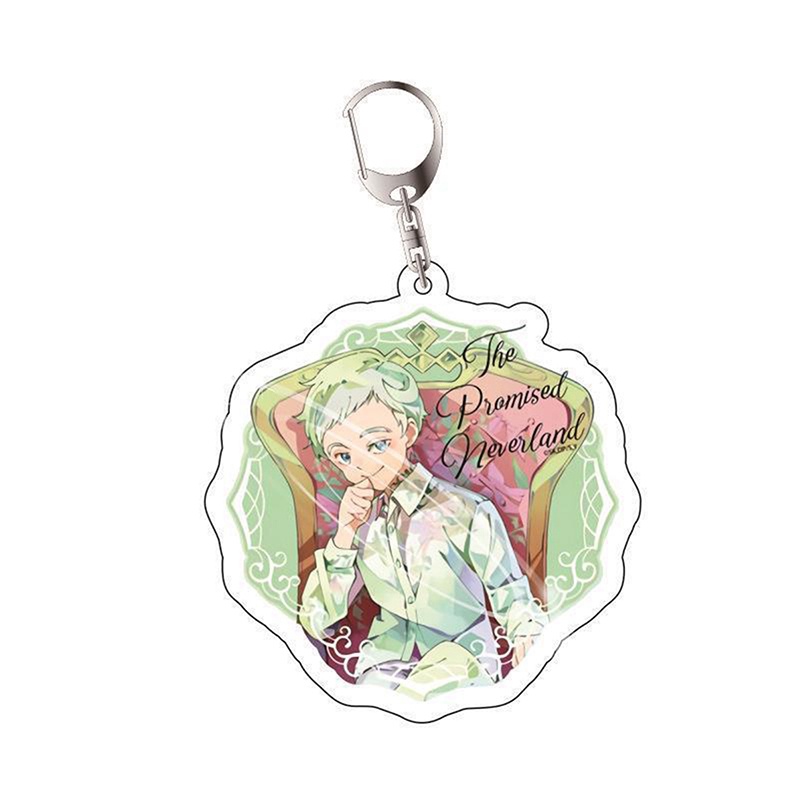 Móc Khóa Hình Nhân Vật Hoạt Hình Yakusoku No Neverland