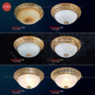 Đèn Mâm ốp trần ban công (Tặng kèm bóng) Đèn ốp phòng ngủ, toilet , đèn ốp trần cổ điển