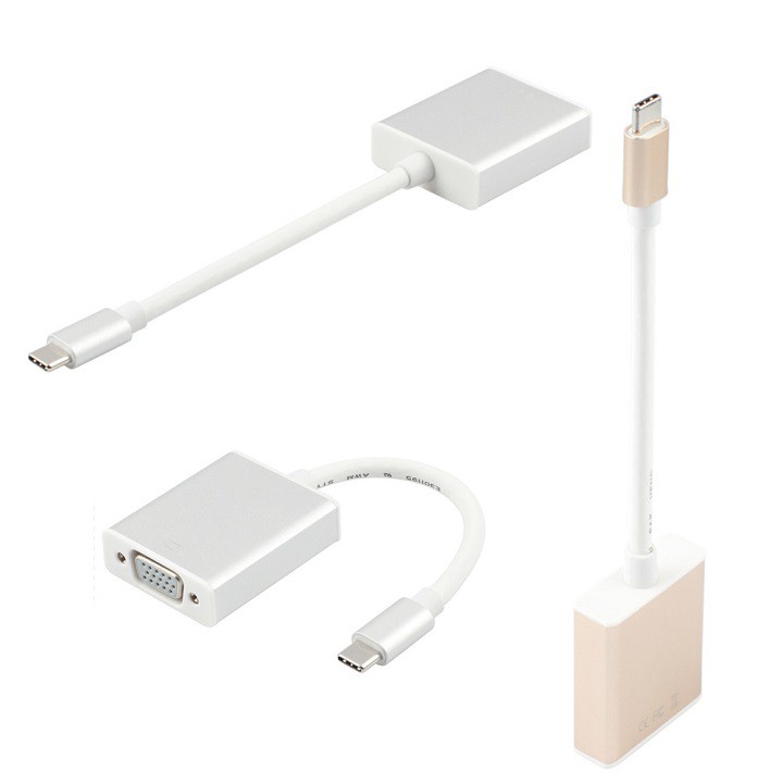 Cáp chuyển USB Type C sang VGA