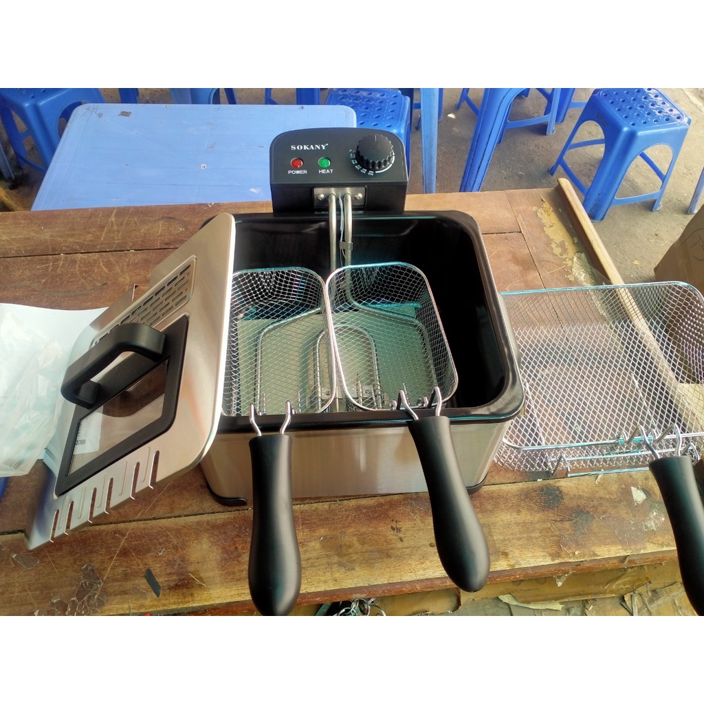 Bếp Chiên Dầu SOKANY 5L