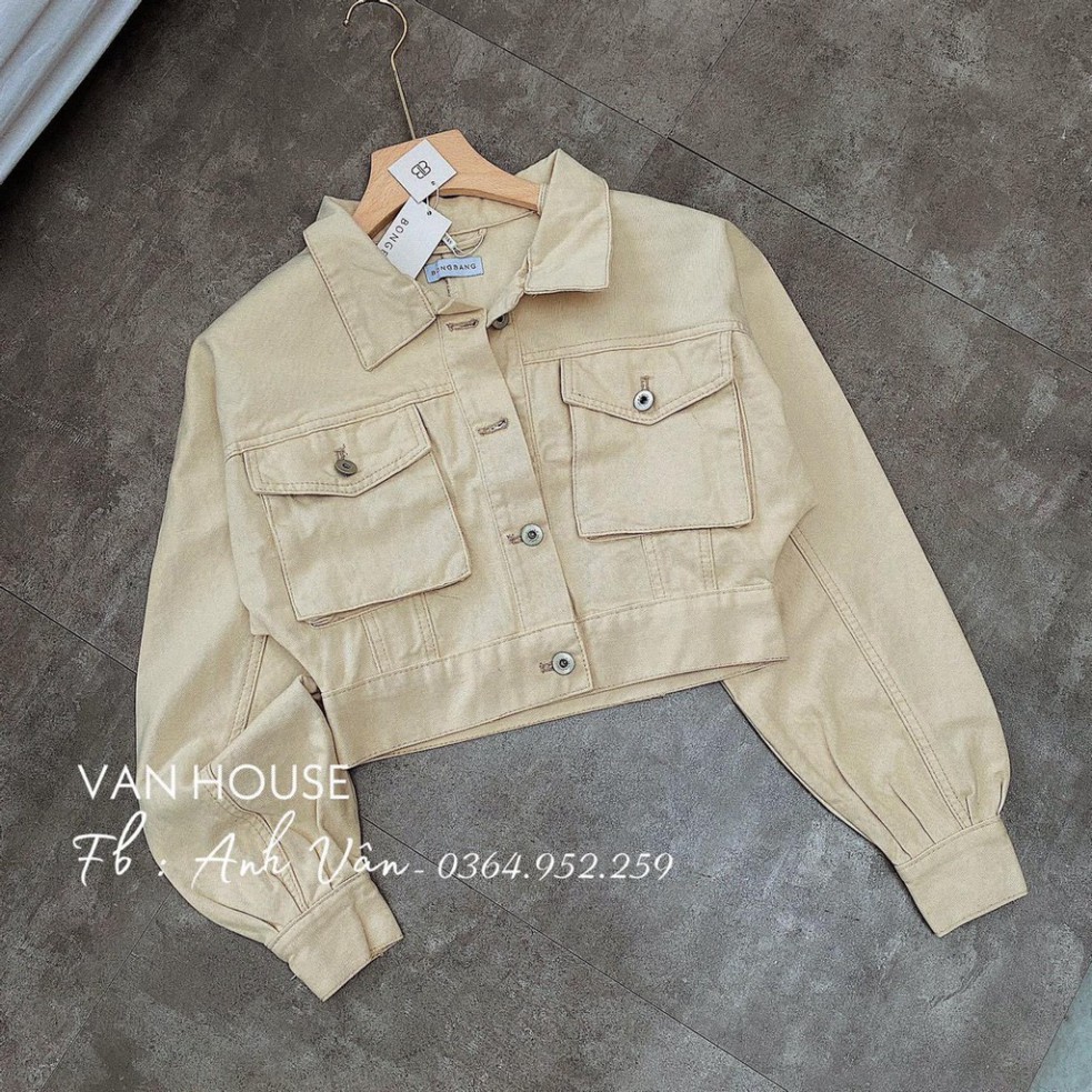 HCMFREESHIP 99K️⚡ Sales Hot Áo Khoác Kaki Túi Hộp Form Cánh Dơi AKKN001-----&gt;&gt;XUNA FASHION