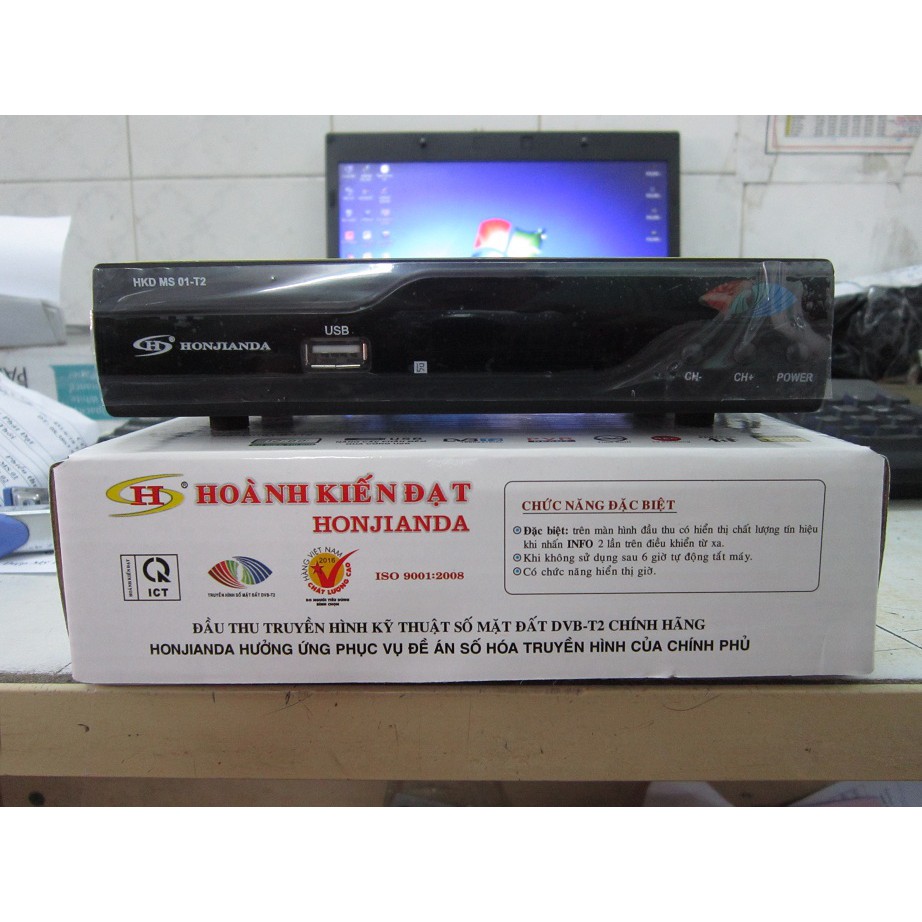 Đầu Thu DVB - T2 Model HKD MS 01-T2