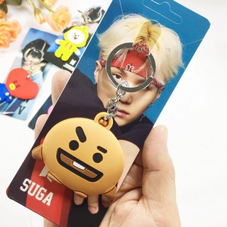 Móc Khóa BTS Cao Su