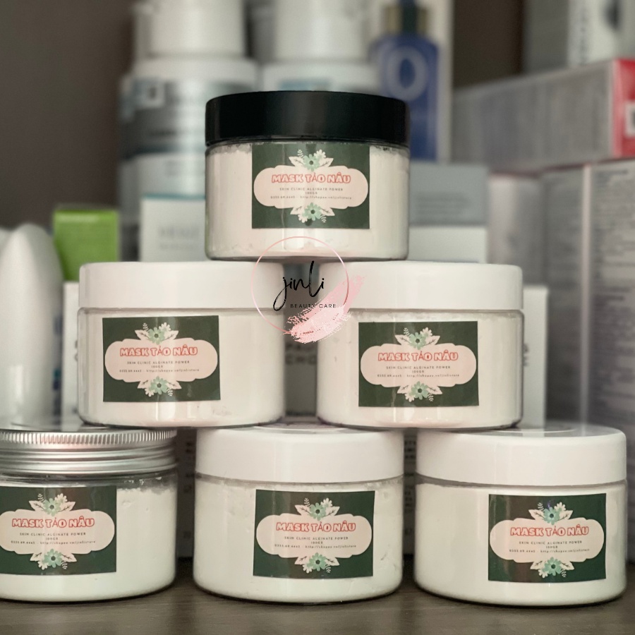 - Mặt nạ tảo nâu SkinClinic Alginate Powder Face Mask - giảm đỏ, ngừa thâm, tái tạo da