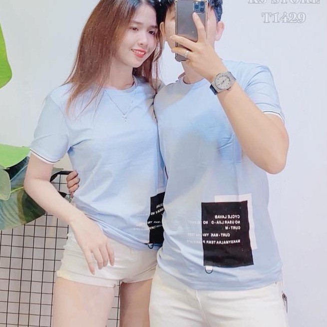 - 9 mẫu áo thun NAM Nữ cổ tròn cao cấp hàn quốc thời trang nhất 2019 bao đẹp chất lượng y hình 100%.( bao đổi trả )