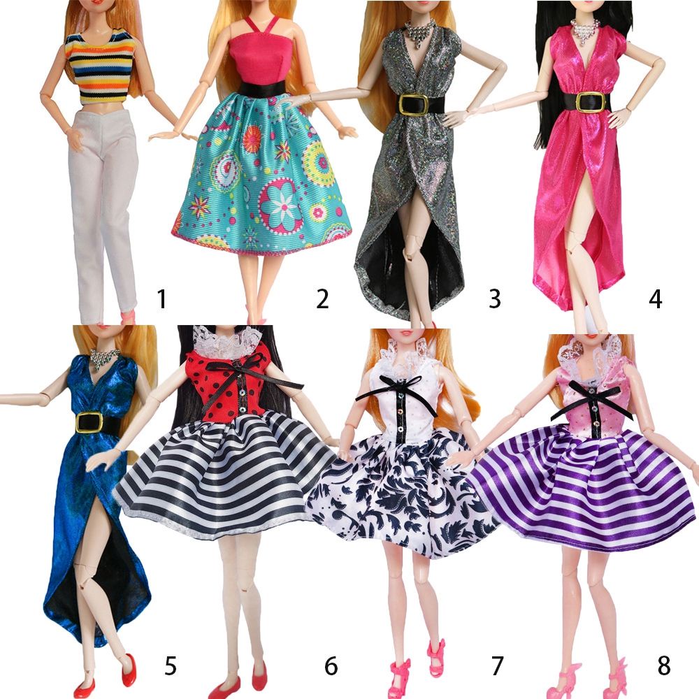 Đầm dễ thương thời trang cho búp bê cỡ 30cm