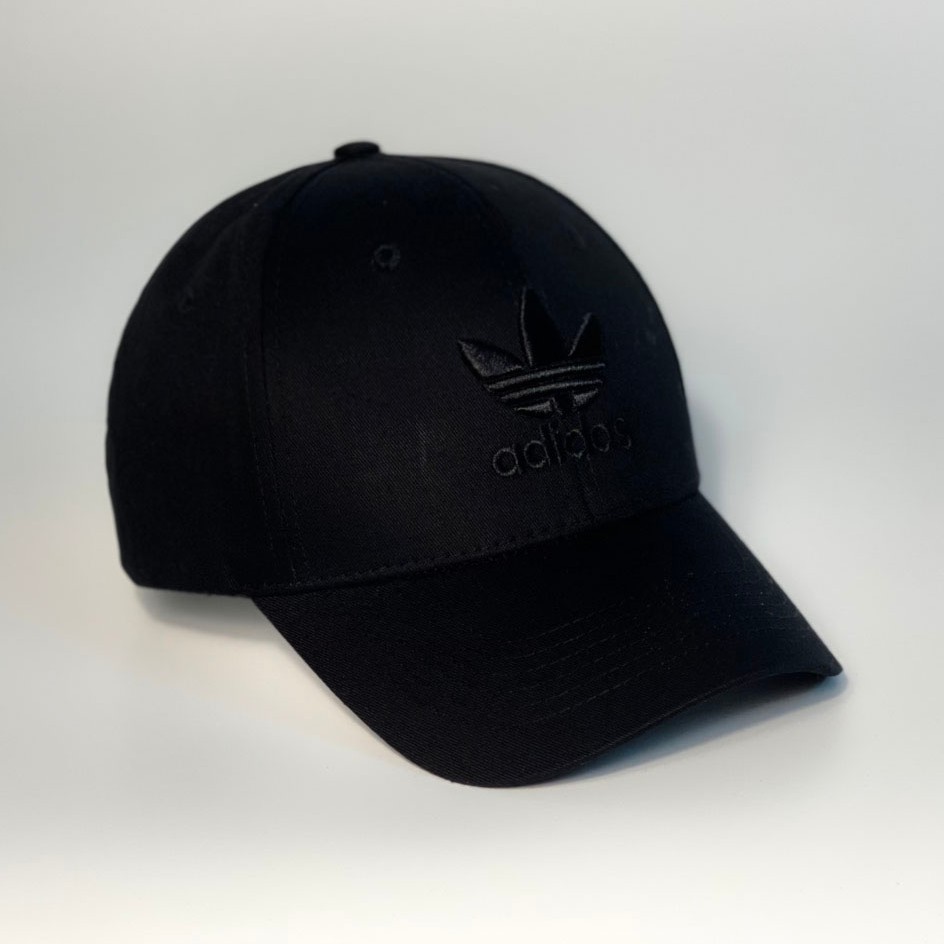 Mũ lưỡi trai Adidas đen logo đen cá tính dành cho cả nam và nữ full hộp để làm quà tặng