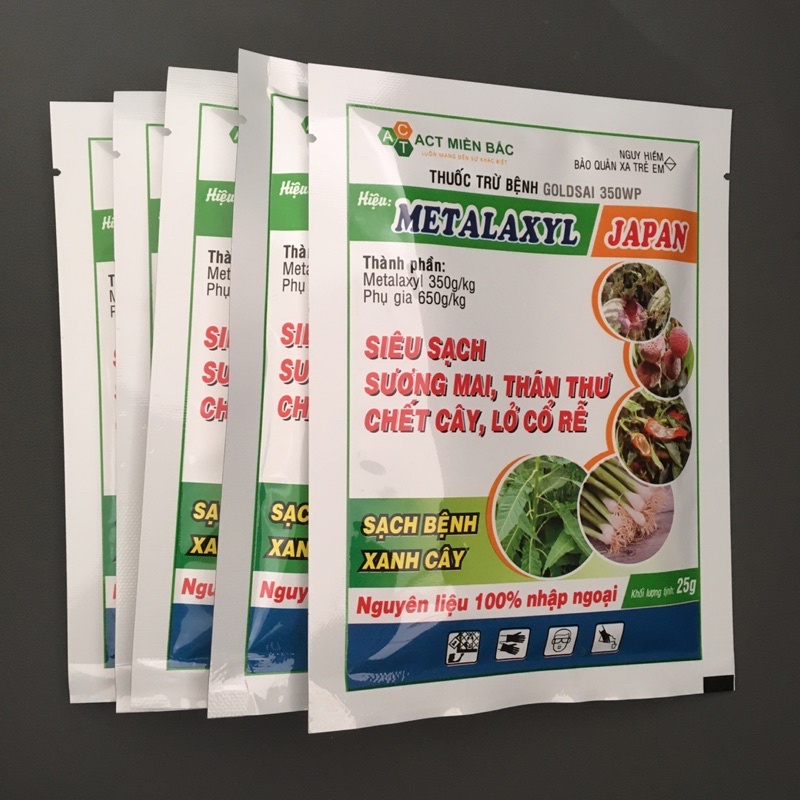 Metalaxy , Siêu sạch : Sương mai , thán thư , lở cổ rể trên cây trồng