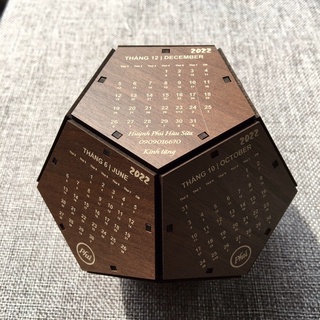 🔥🔥📆 LỊCH GỖ HANDMADE KHẮC THEO YÊU CẦU MIỄN PHÍ
