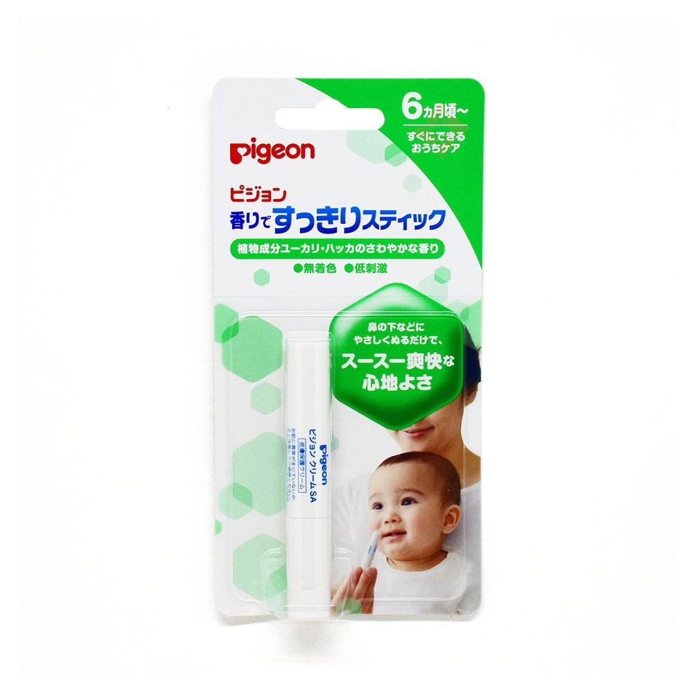 Thỏi hít thông, giảm nghẹt mũi Pigeon cho bé từ 6 tháng tuổi - chuyên sỉ hàng nội địa Nhật