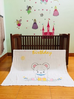 Chăn lụa cho bé